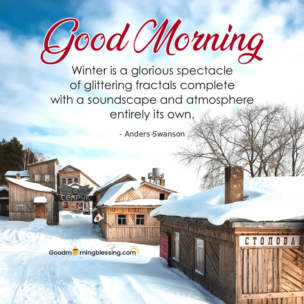 Cute Winter Good Morning Images​