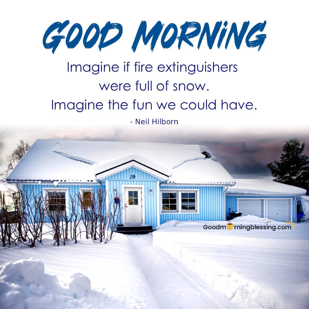 Free Winter Good Morning Images​