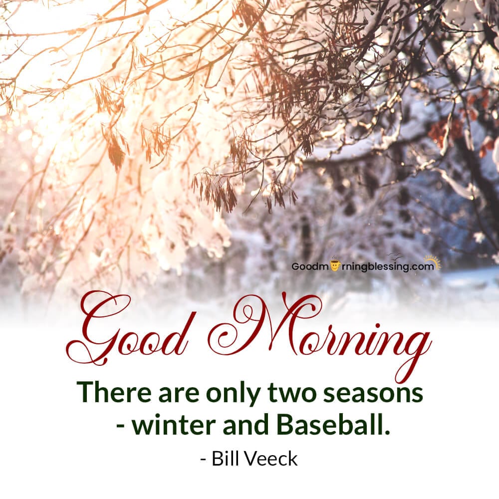 Good Morning Images Winter​