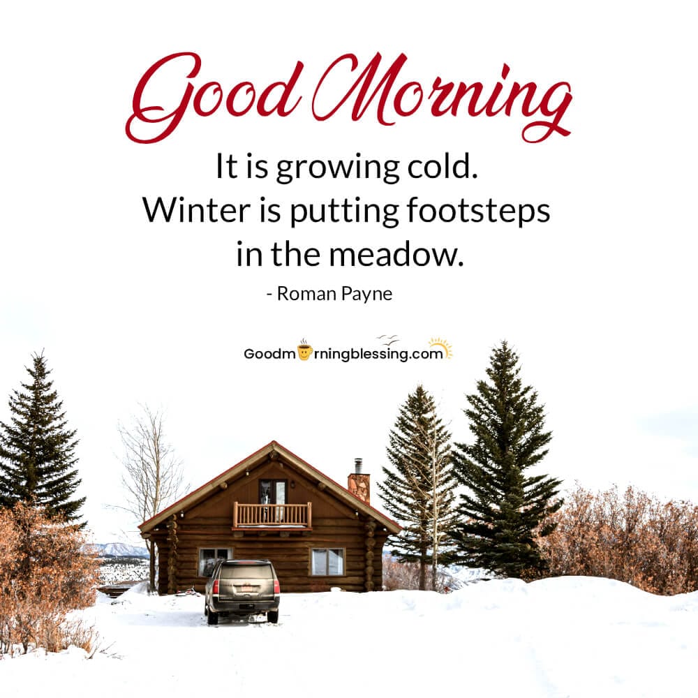 Good Morning Winter Images Free​