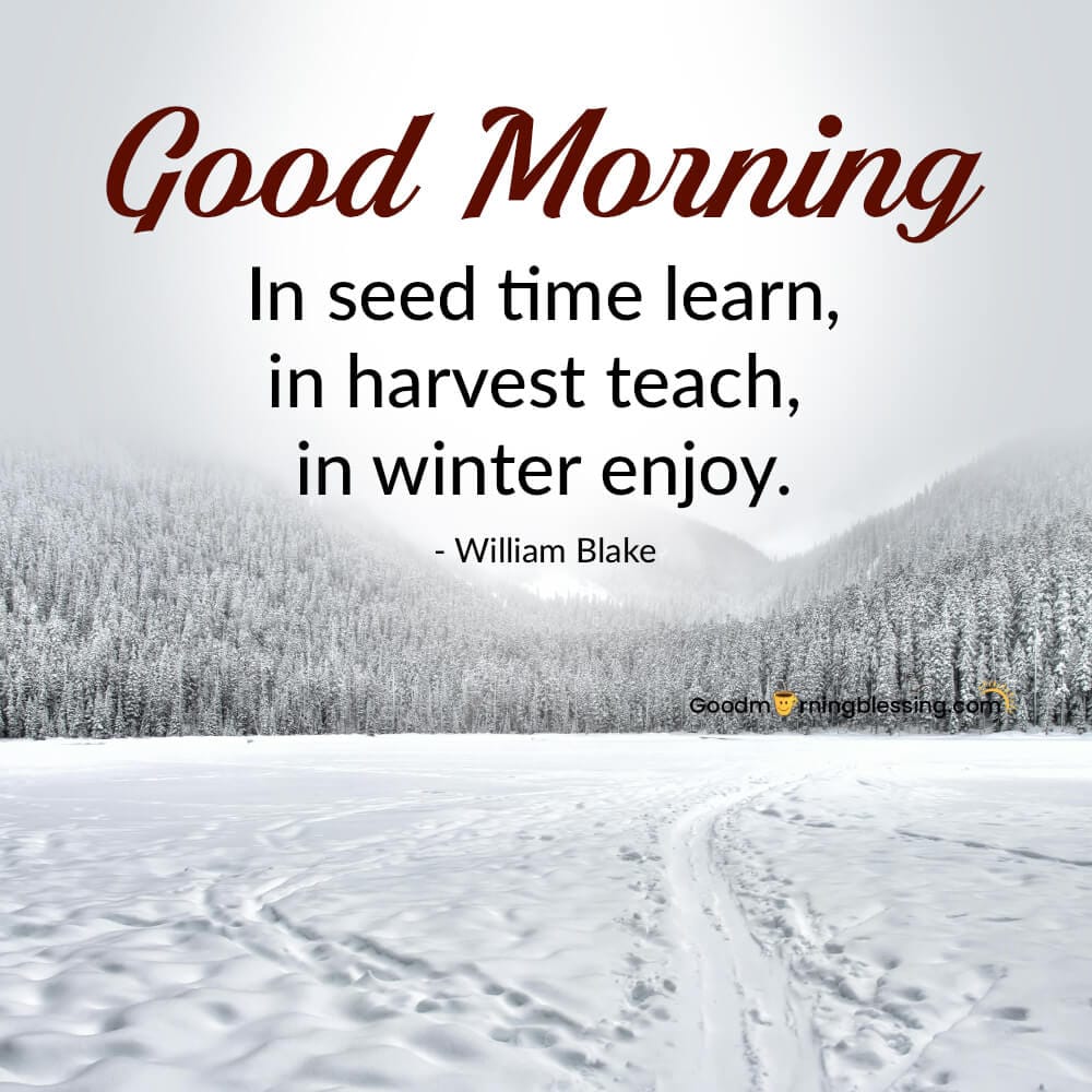 Good Morning Winter Images Gif​