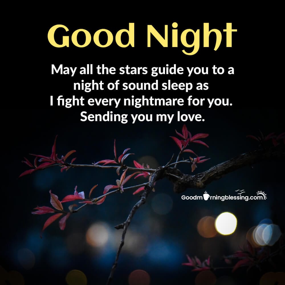 Good Night Romantic Images For Lover In English For Him​