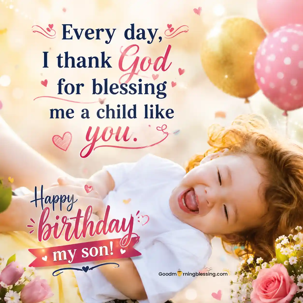 Happy Birthday Son Wishes Images In English