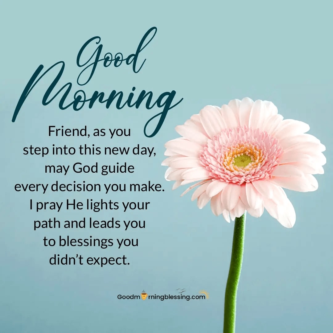 Special Friend Good Morning Prayer For A Friend