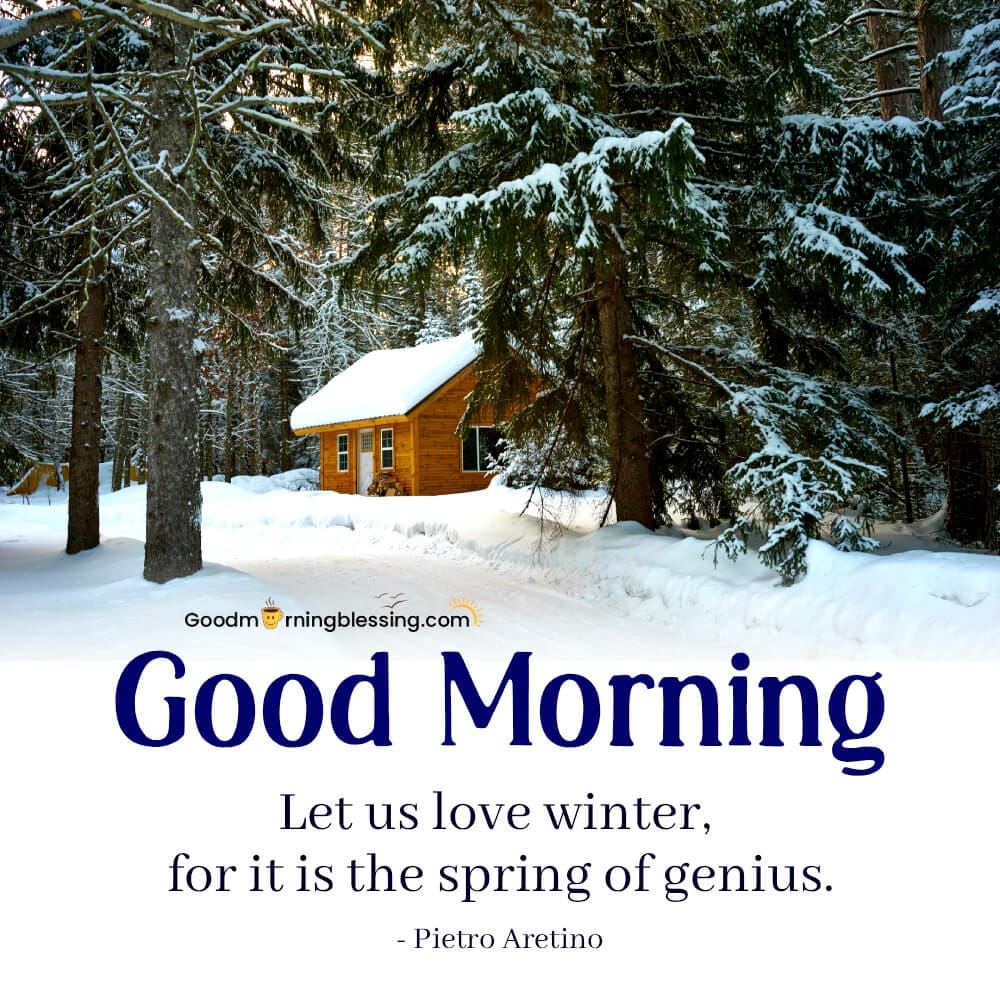 Winter Good Morning Images With Quotes 
