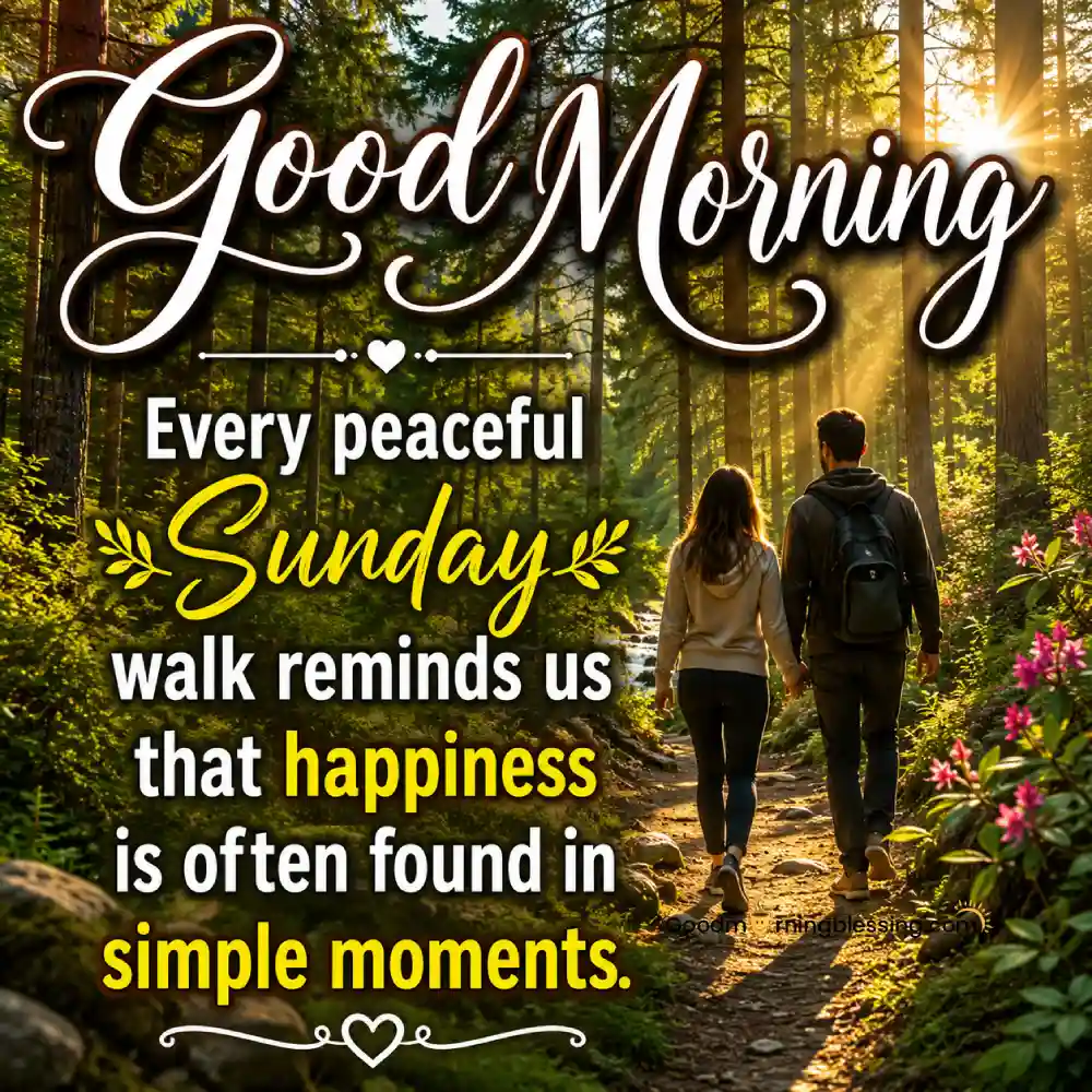 Best Good Morning Sunday Images