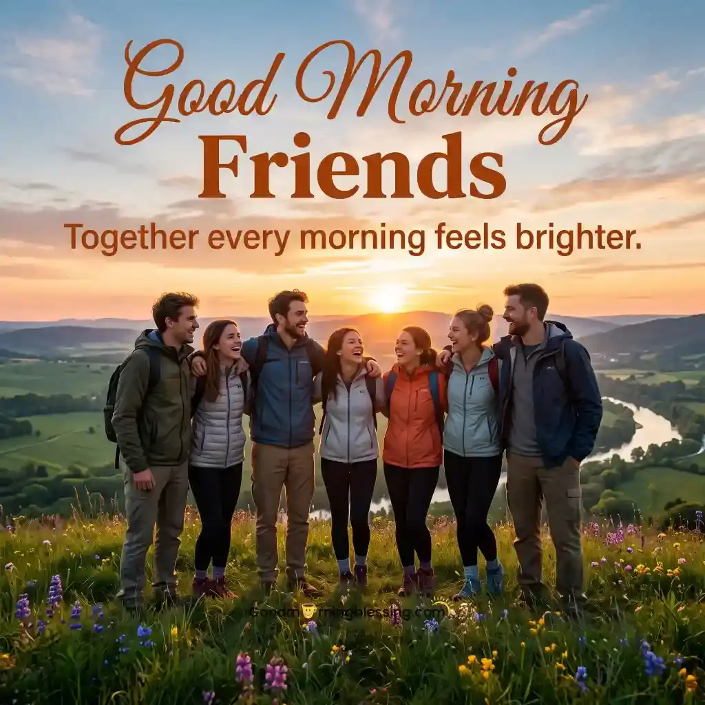 Good Morning Friends Images