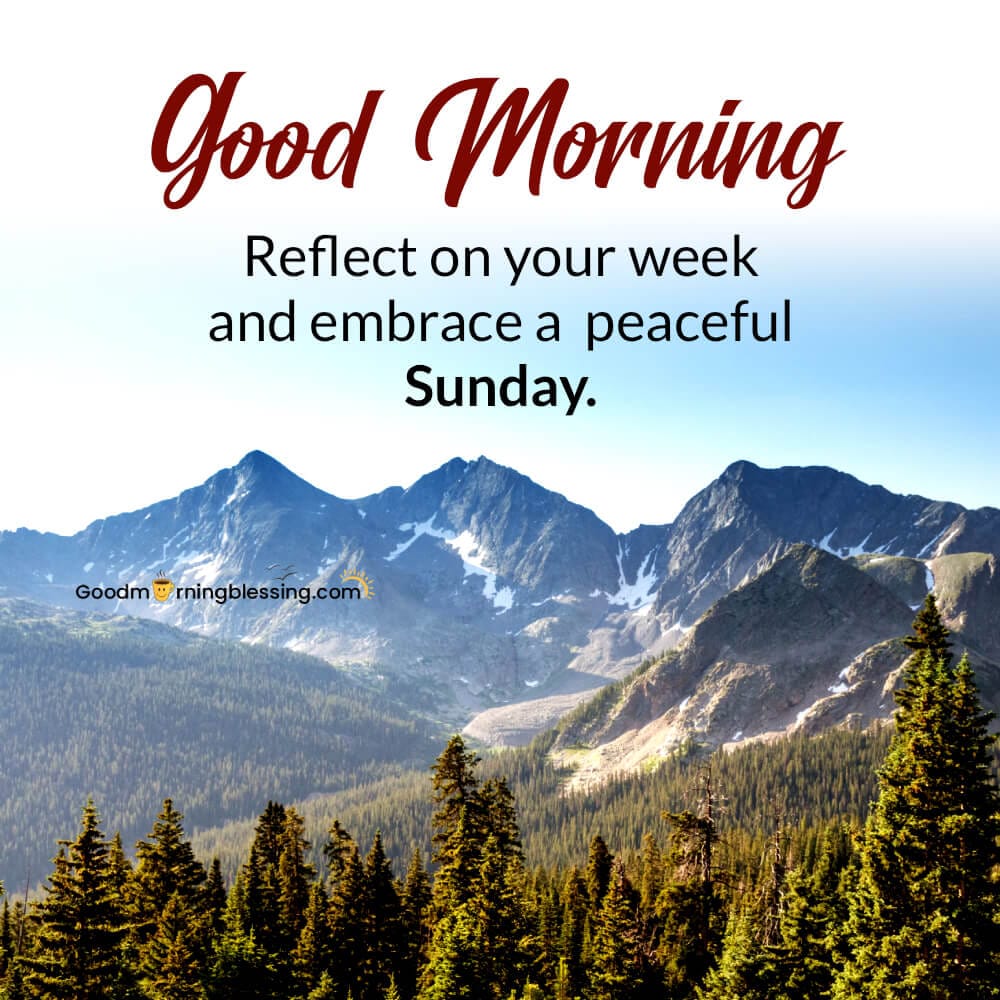 Reflective Sunday Morning Quotes For Mindfulness