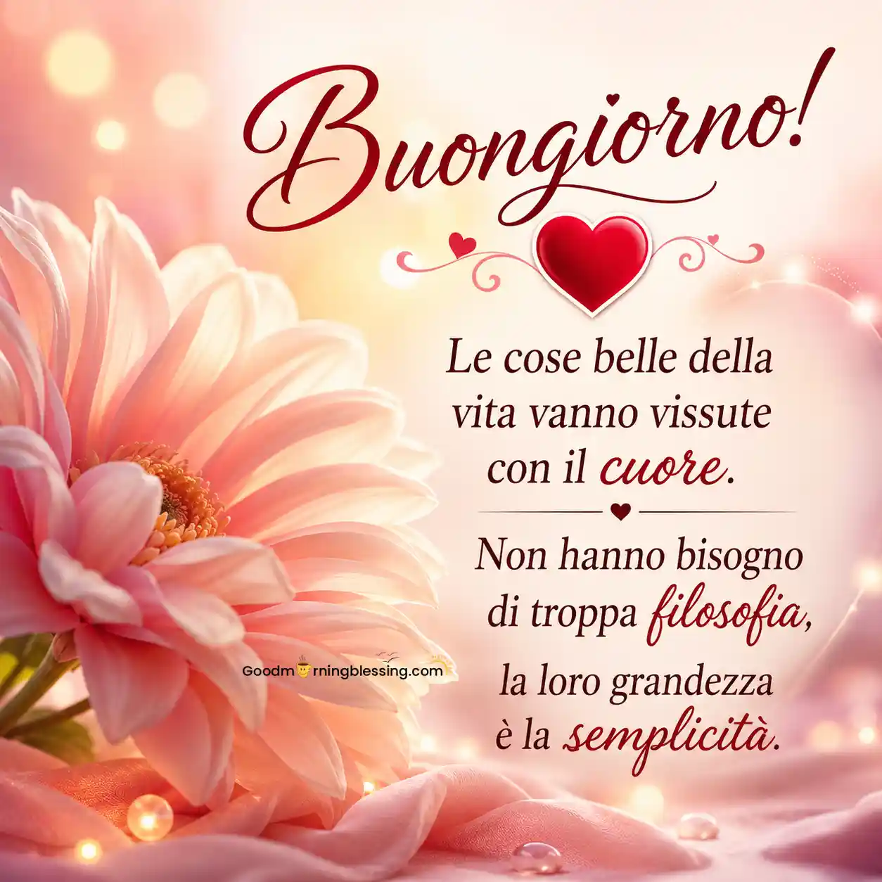 Buongiorno Le Cose Belle Della Vita