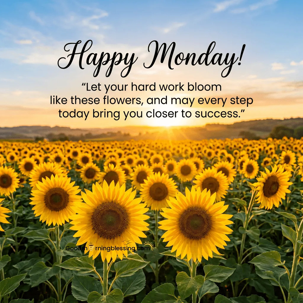 Flower Happy Monday Good Morning