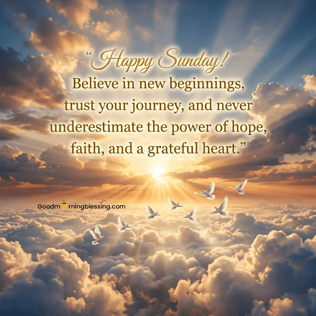 Good Morning Happy Sunday