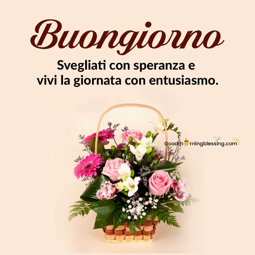 Good Morning Images In Italian​