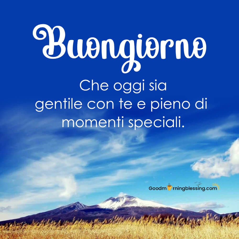 Good Morning In Italian Images​