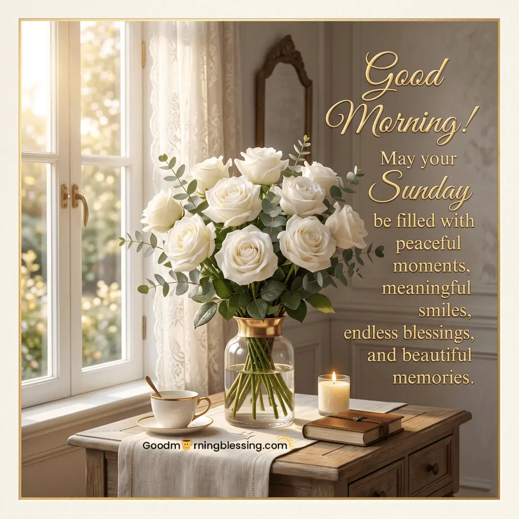Good Morning Sunday Message