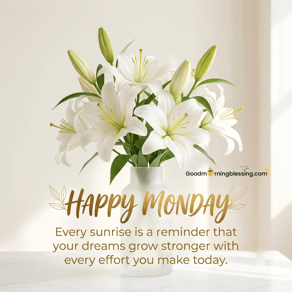 Positive Good Morning Happy Monday