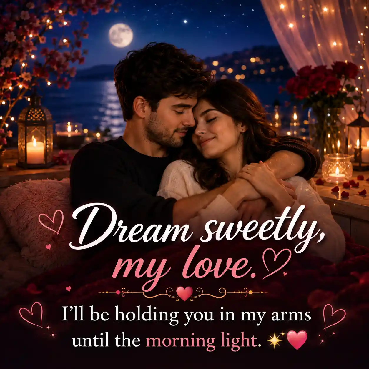 Romantic Good Night Images Whatsapp