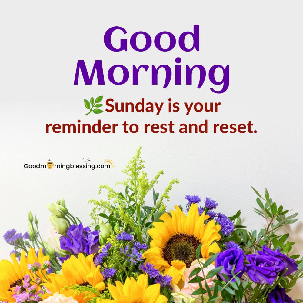 Sunday Self Care Messages