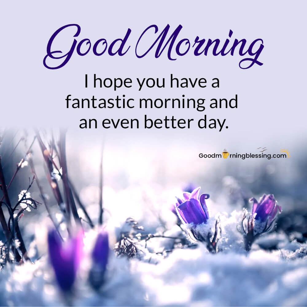 Warm And Cozy Good Morning To You​