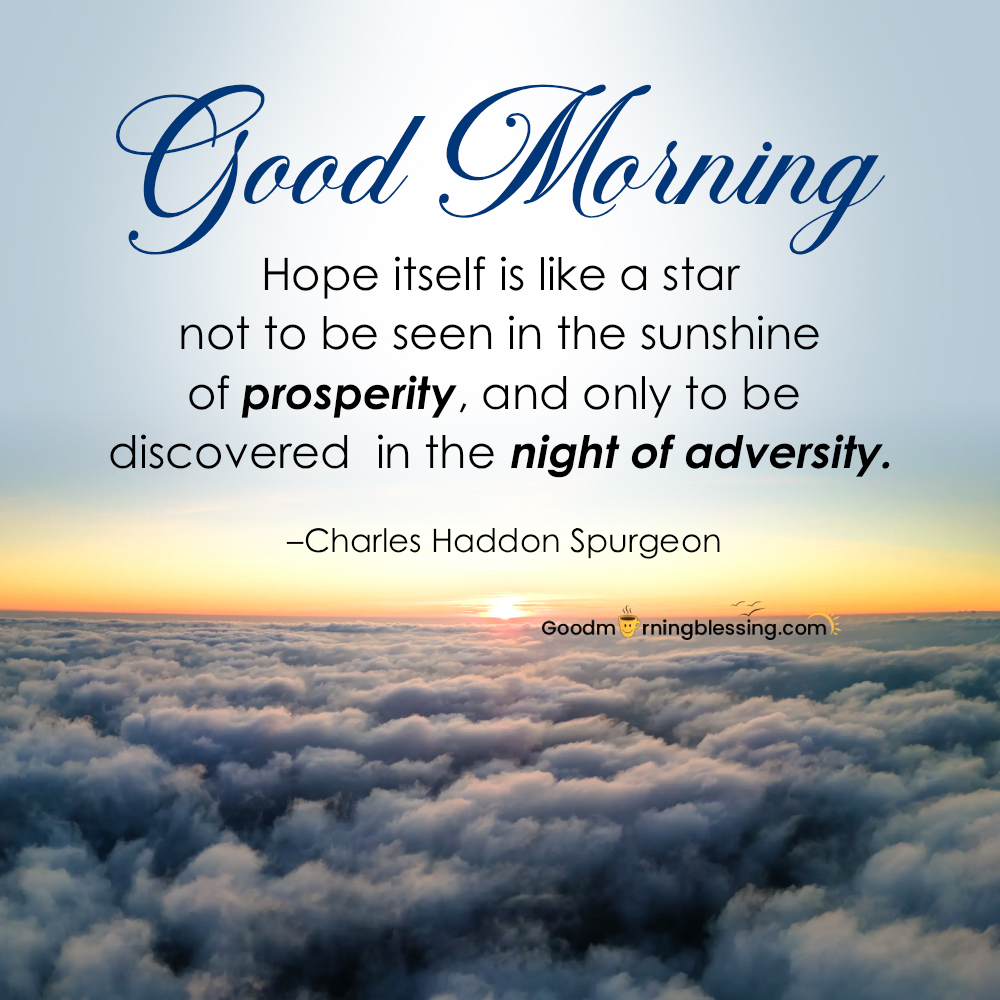 Good Morning Hope Images For Whatsapp Friends