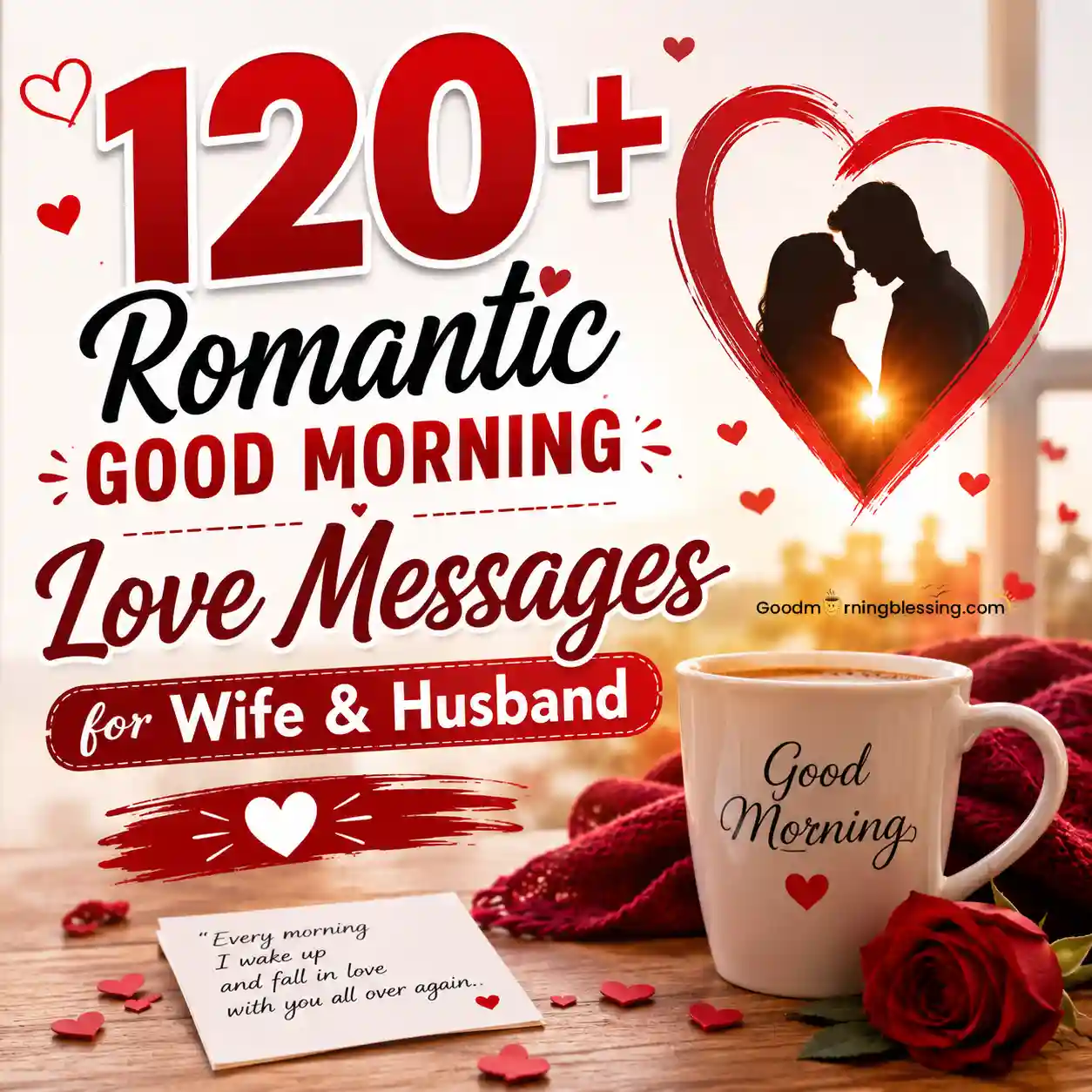 Romantic Good Morning Love Messages For Wife And Husband