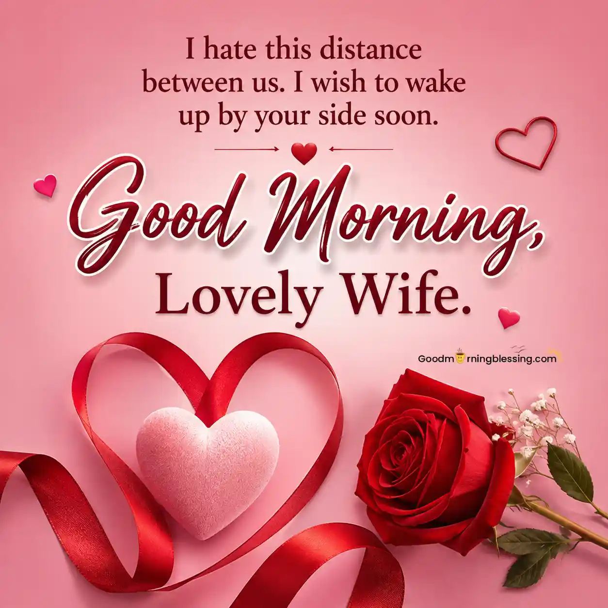 Romantic I Love You My Wife