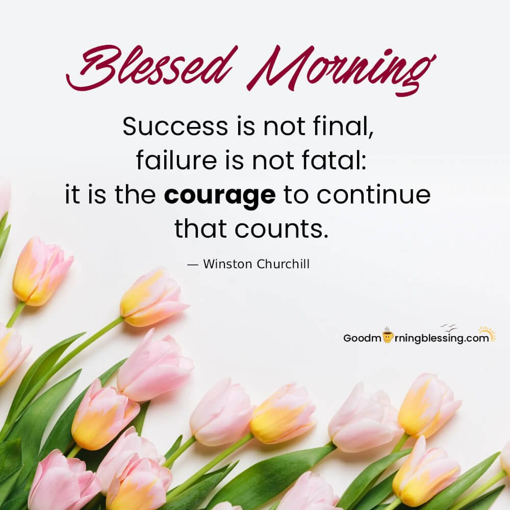 Simple Good Morning Message Image For Whatsapp