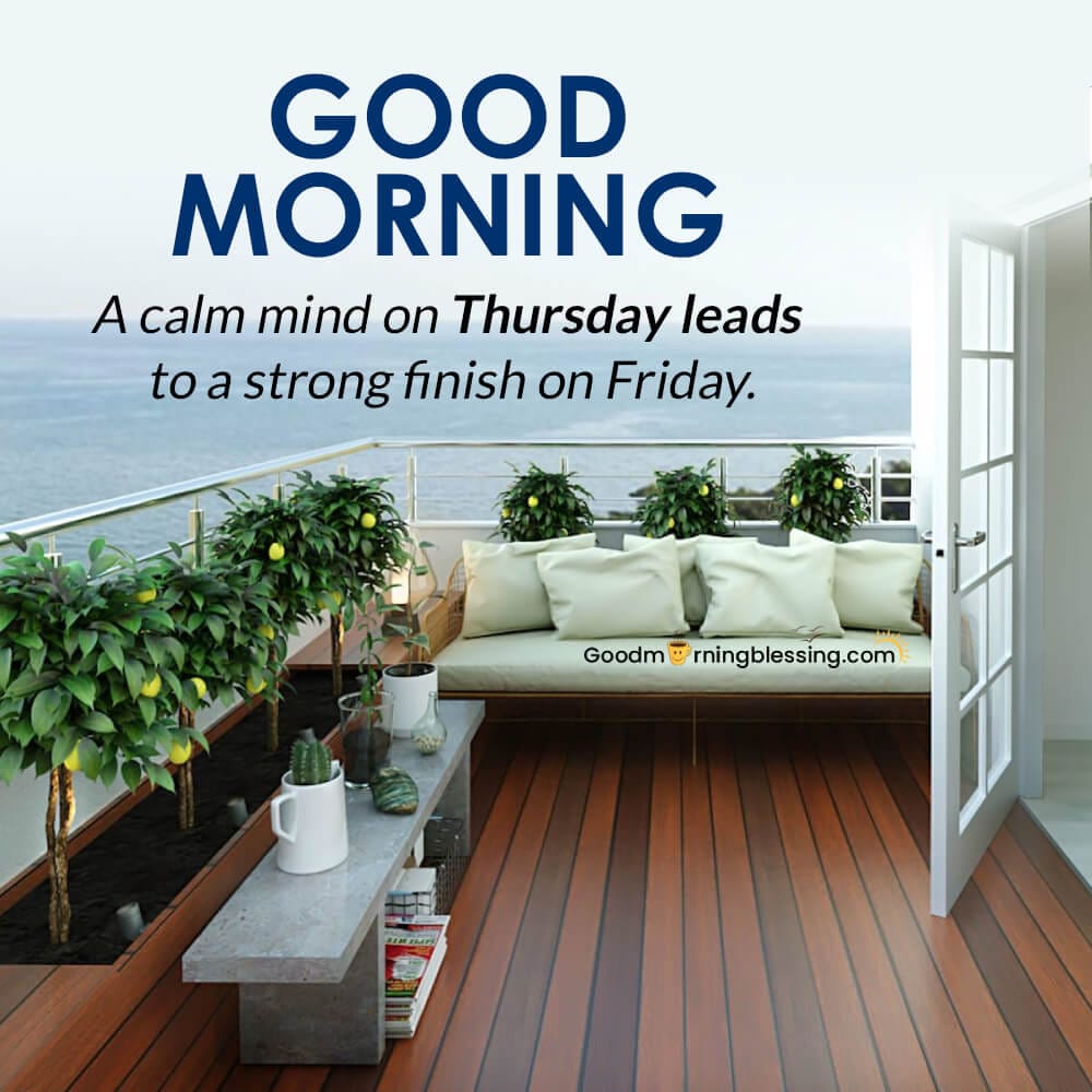 Good Morning Happy Thursday