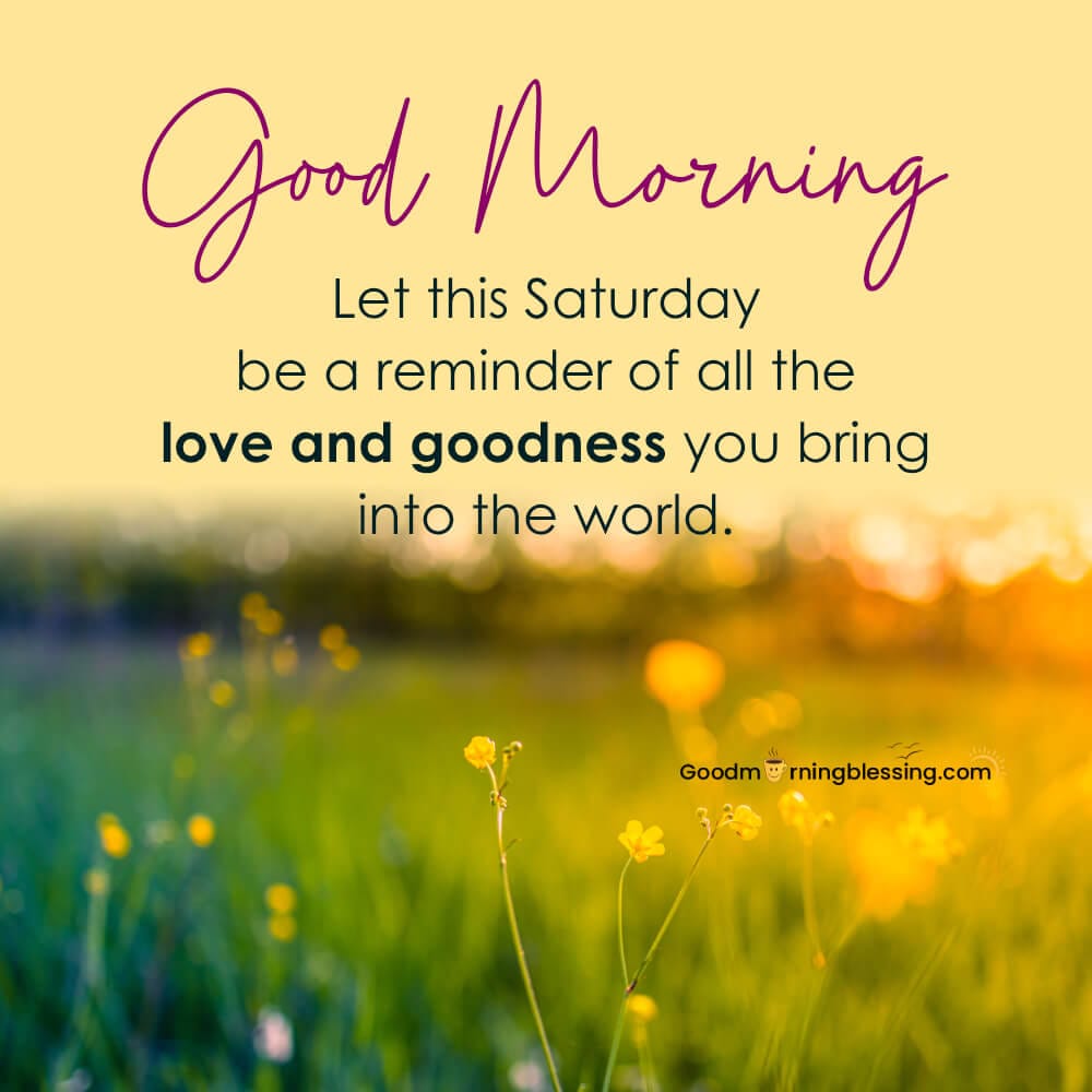 Inspiration Happy Saturday Blessing Photo Download