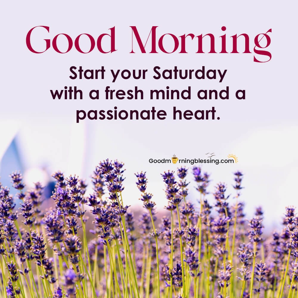 Weekend Saturday Morning Blessings