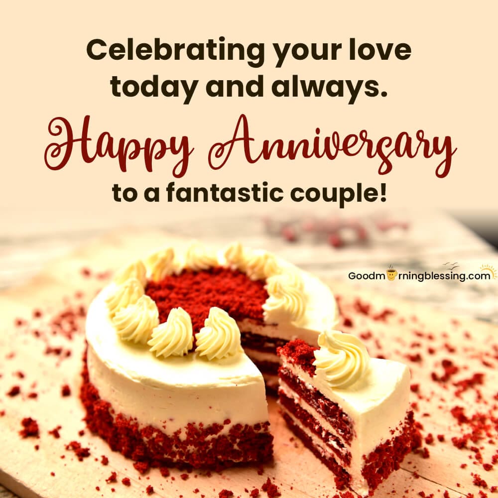 Anniversary Cake Quotes For Couple