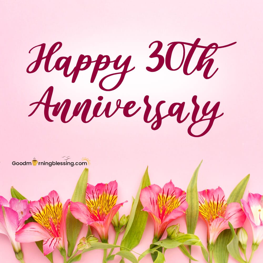 30th Wedding Anniversary Wishes and Messages
