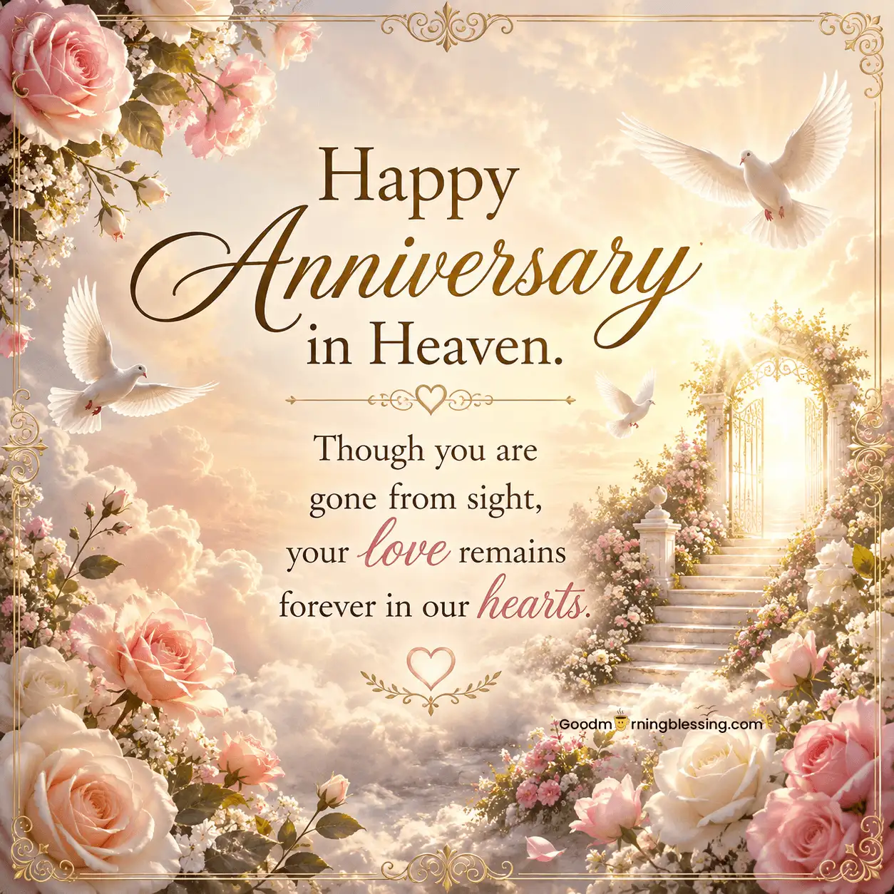 Happy Anniversary In Heaven Images