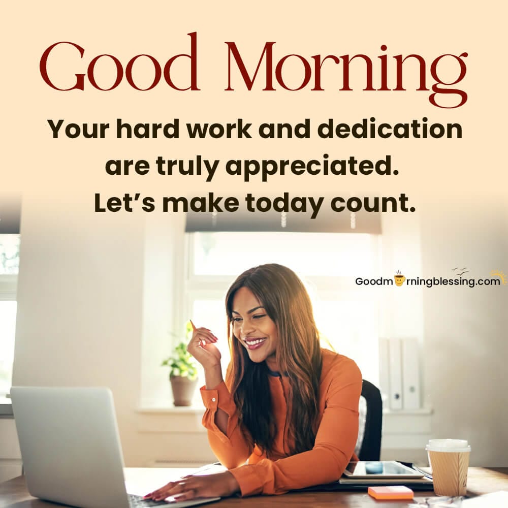 Professional Good Morning Message To Client