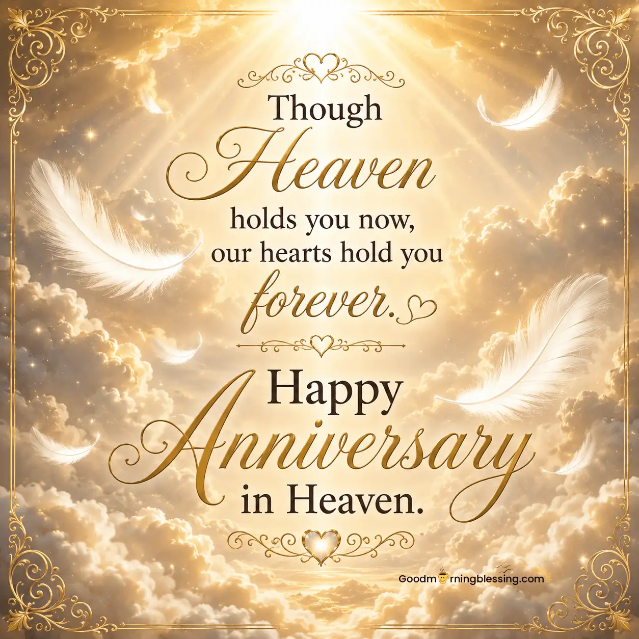 Happy Heavenly Anniversary