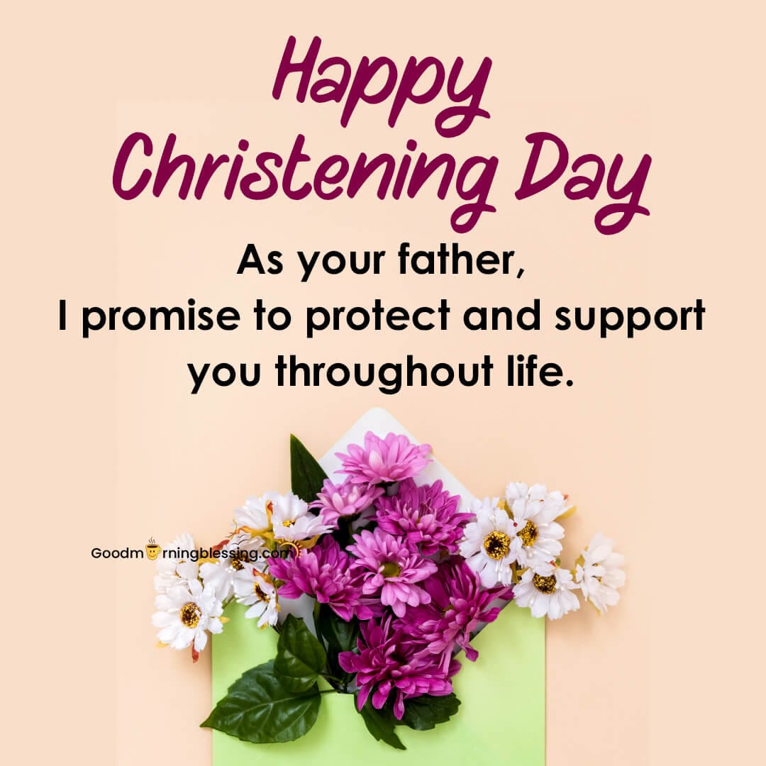 Christening Messages From Father