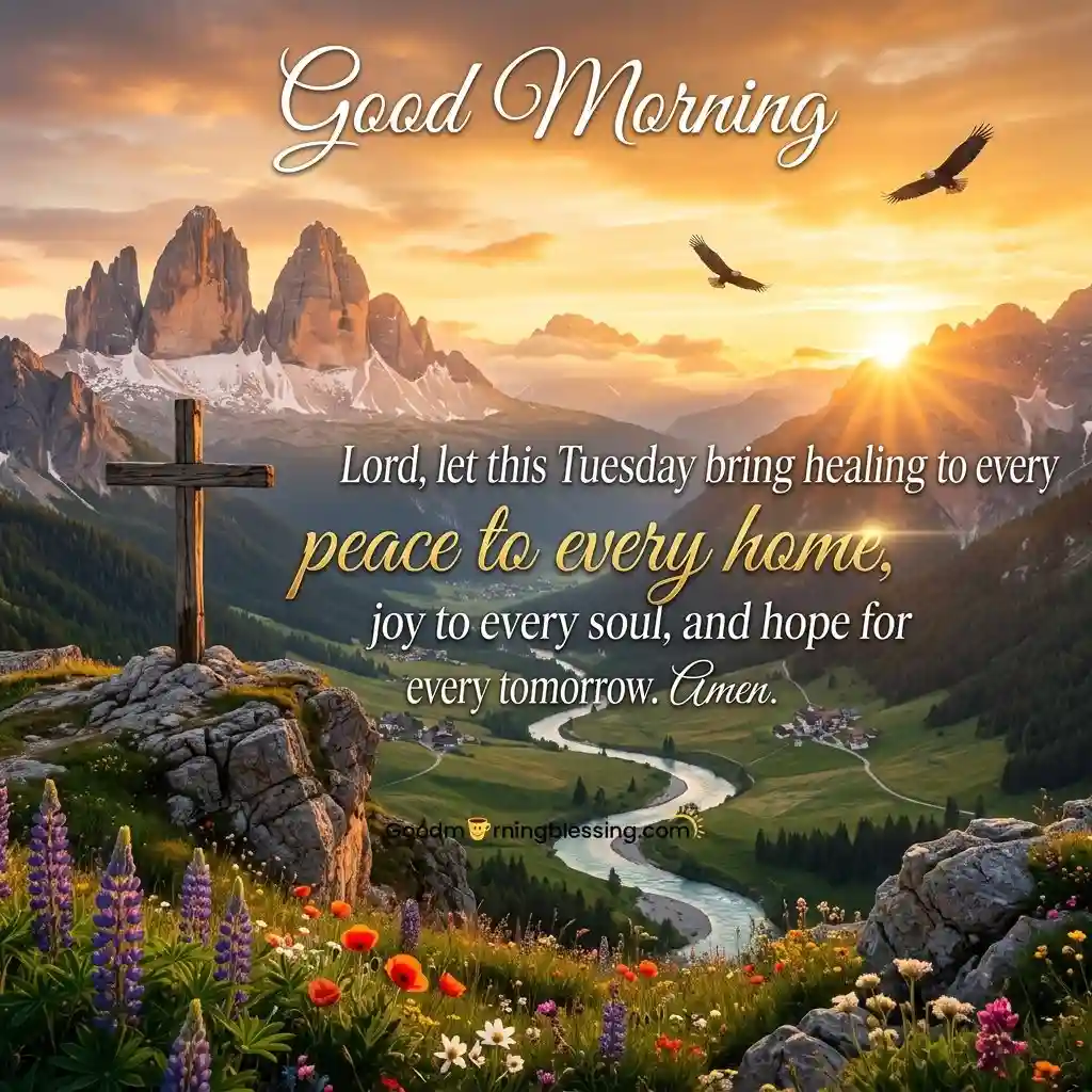 Good Morning Tuesday Prayer And Blessings