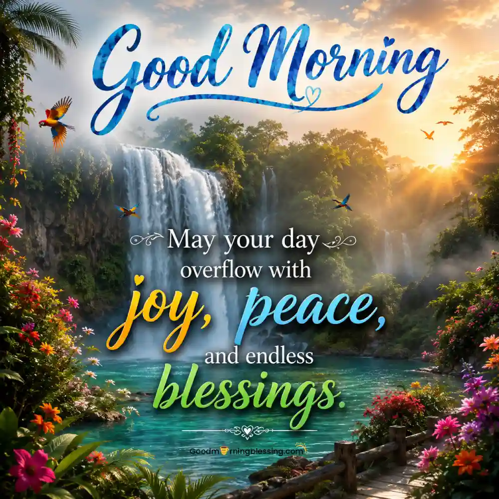 Inspirational Good Morning Blessings