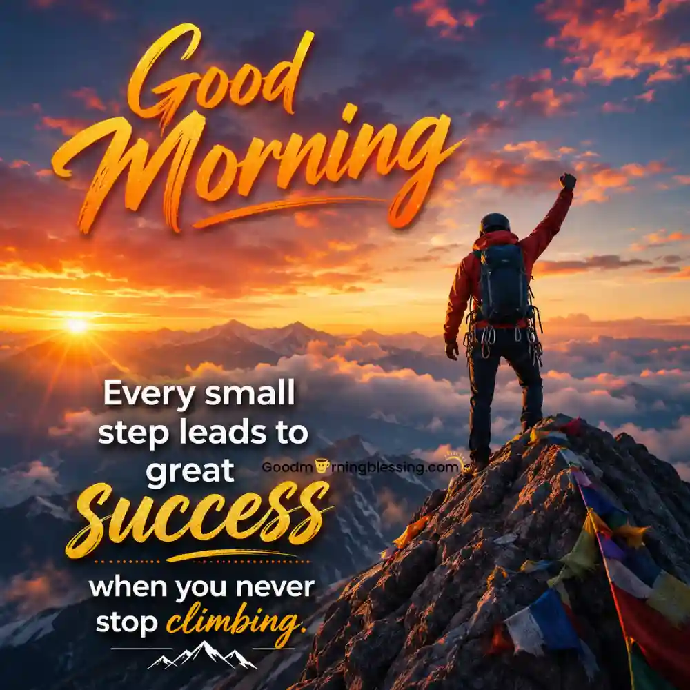 Morning Blessings With Sunrise