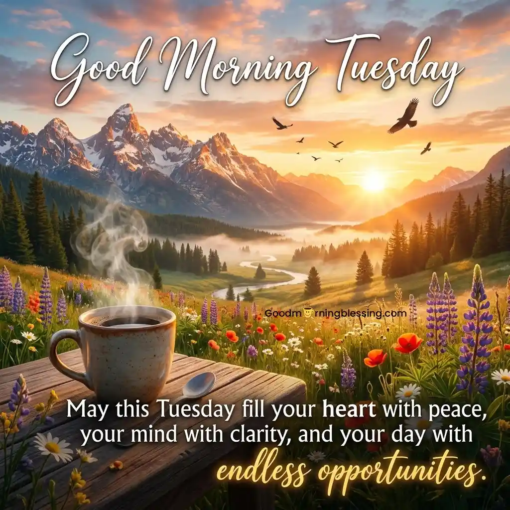 Tuesday Good Morning Wishes