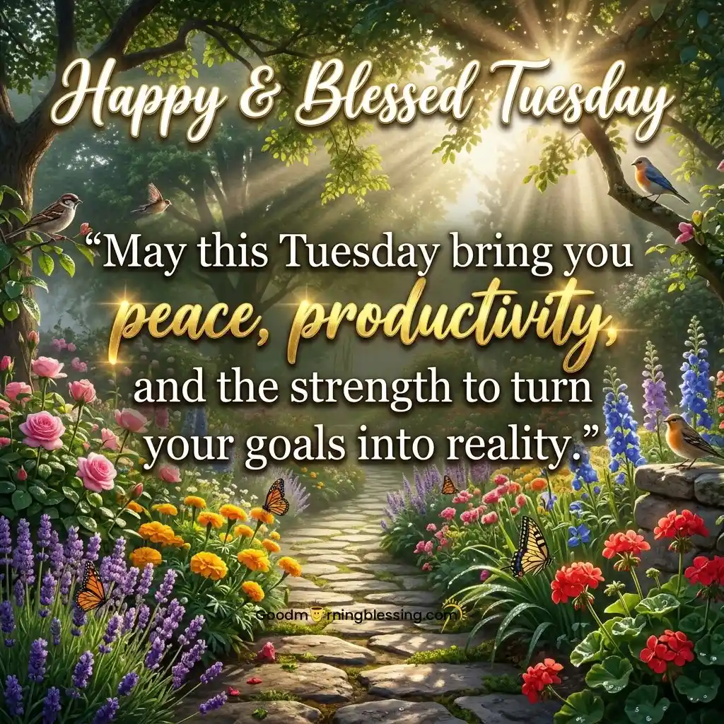 Blessings For Tuesday