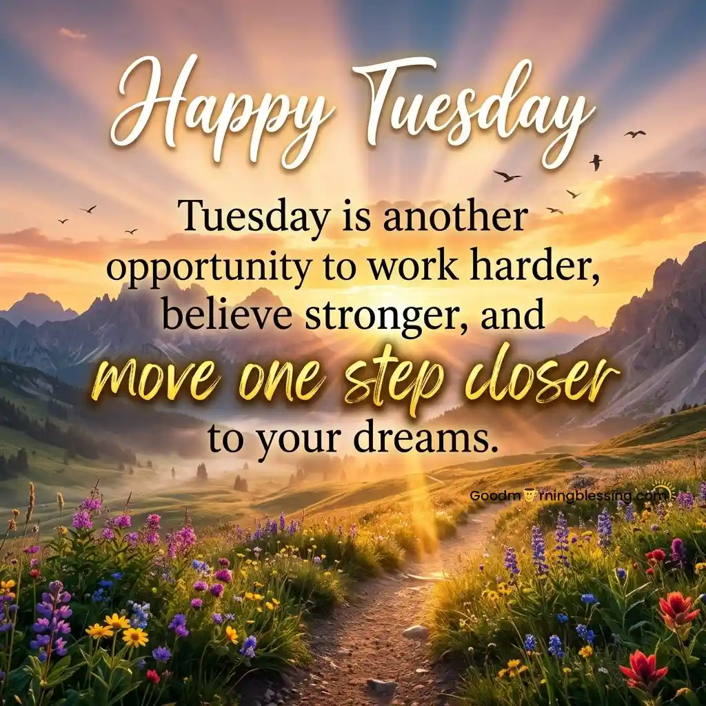 Happy Tuesday Blessings