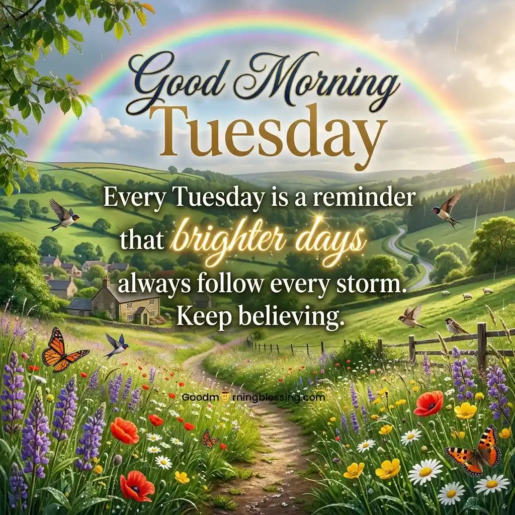Tuesday Good Morning Blessings