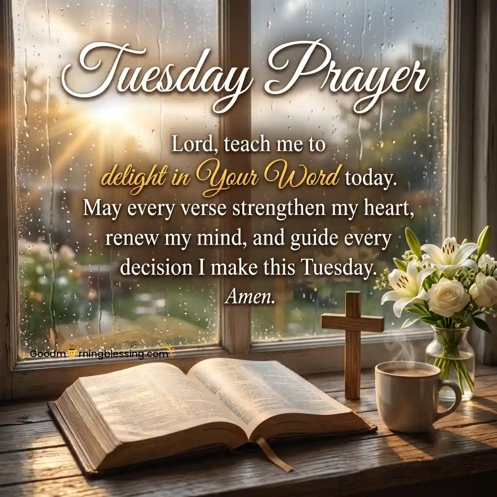 Tuesday Morning Prayer