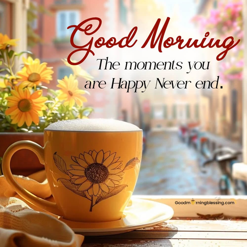 Beautiful Good Morning Coffee