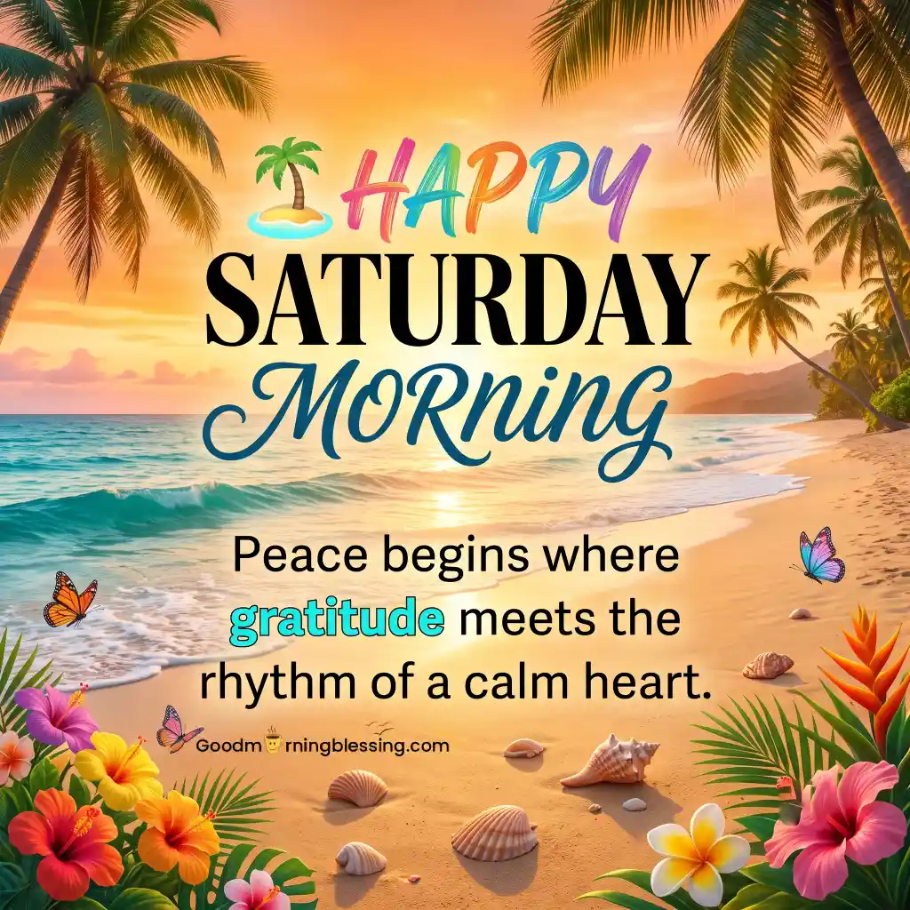 Good Saturday Morning Blessings Images