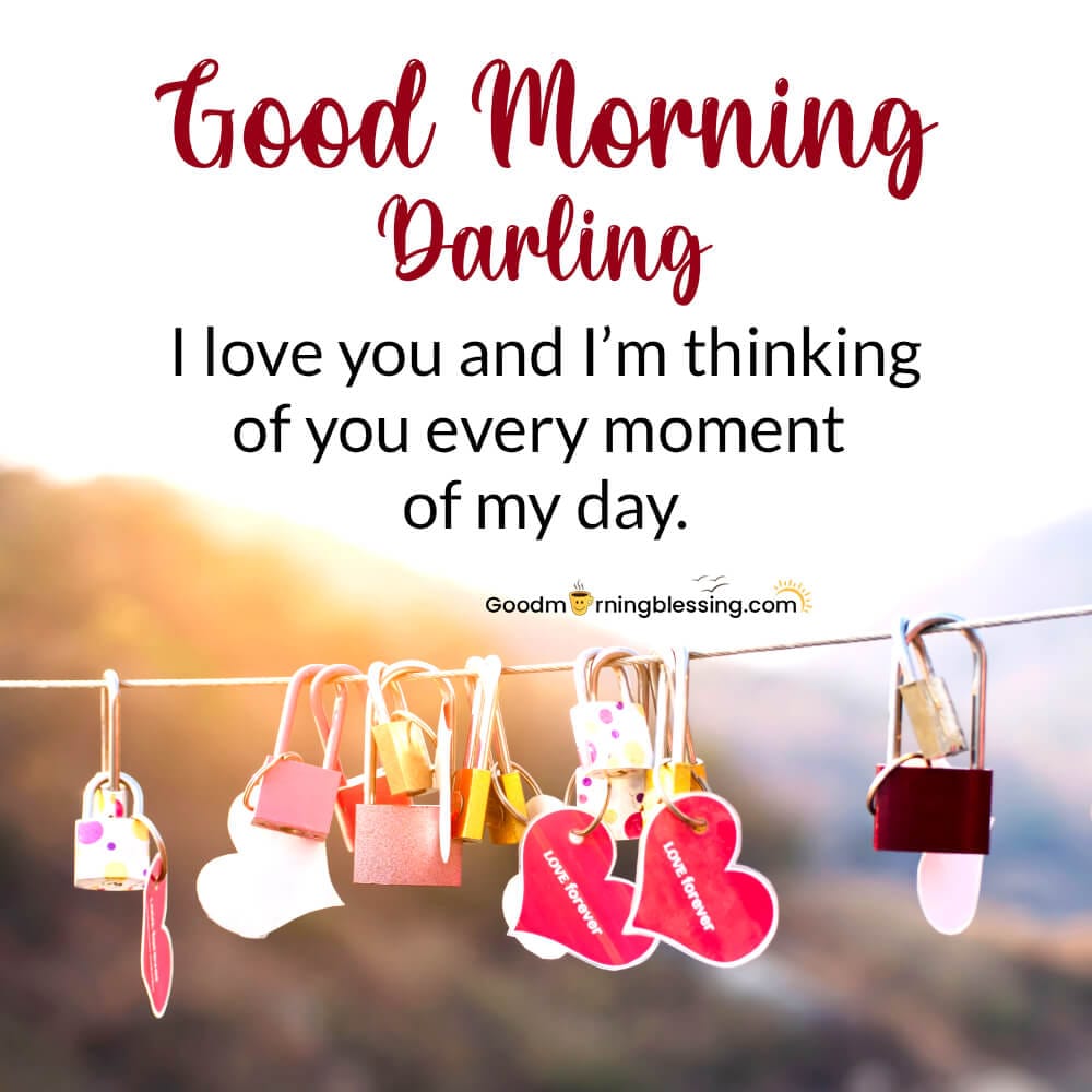 I Love The Way You Say Good Morning