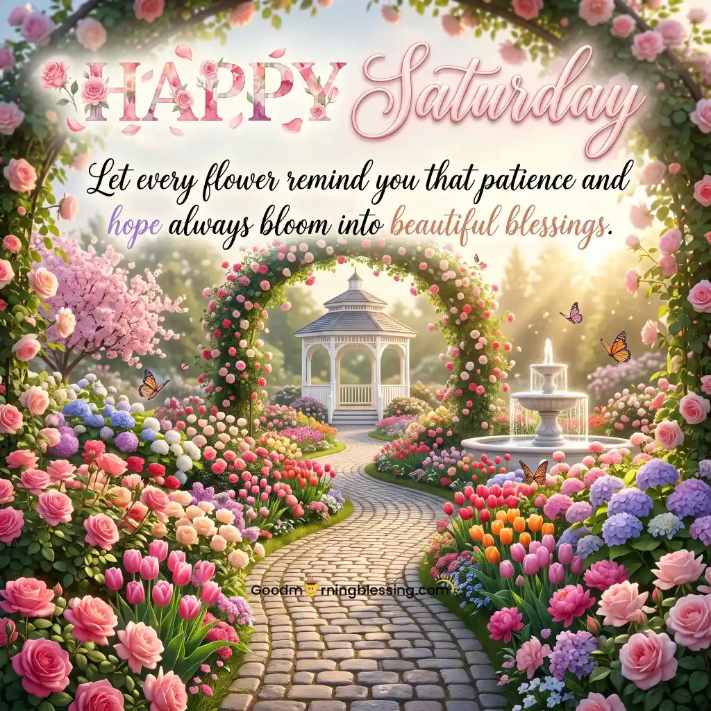 Weekend Good Morning Happy Saturday