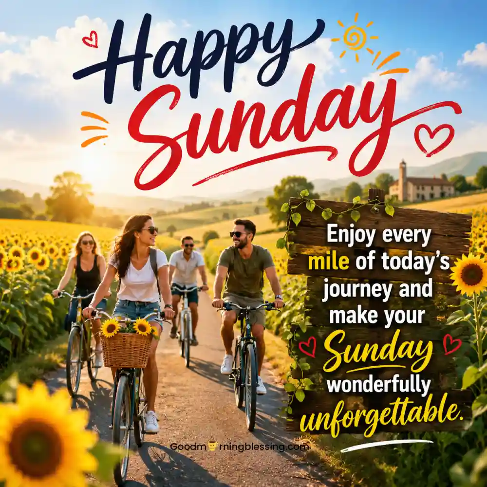 Beautiful Happy Sunday Good Morning