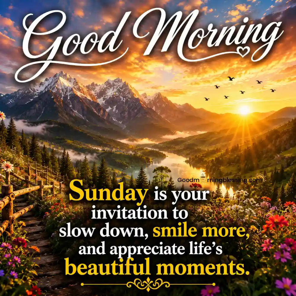 Good Morning Happy Sunday Hd Images