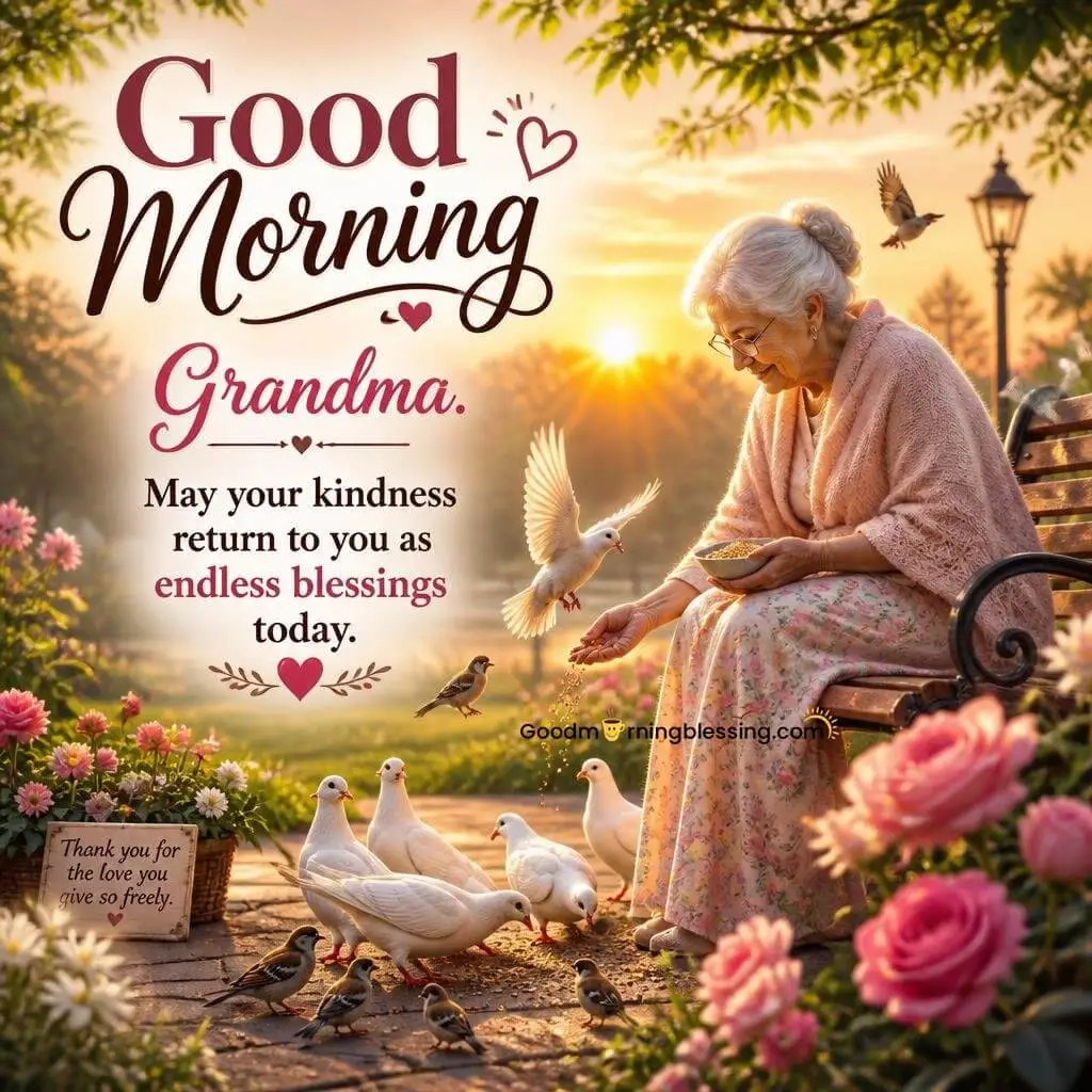Good Morning Message For Grandma